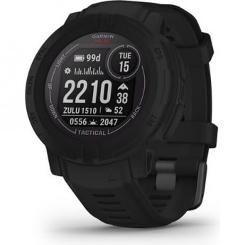 Часы-навигатор GARMIN INSTINCT 2 SOLAR TACTICAL EDITION черный