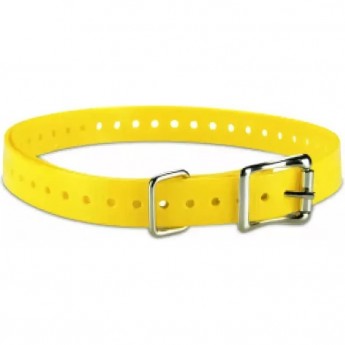 Ошейник GARMIN 19мм для Barklimiter, Delta, (полиуретан) желтый
