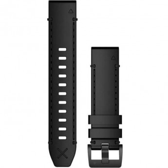Ремешок GARMIN QUICKFIT 22 WATCH STRAPS GENUINE HORWEEN LEATHER STRAP – BLACK