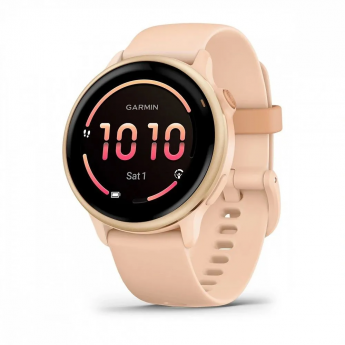 Смарт-часы GARMIN VIVOACTIVE 6 METALLIC PINK DAWN WITH PINK DAWN BAND